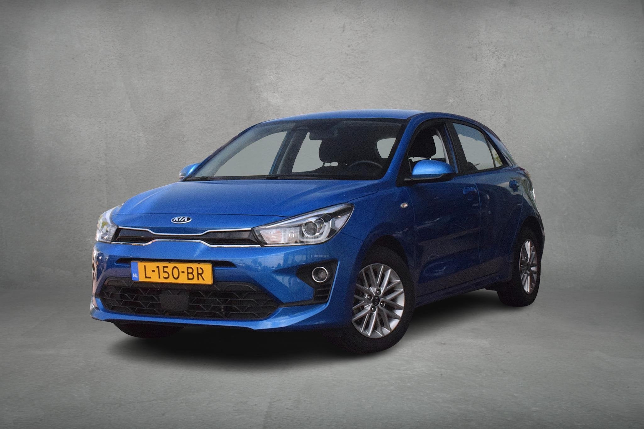 Kia Rio 1.0 T-GDi MHEV DynamicLine | Apple Carplay | ACC | C, Auto's, Kia, Gebruikt, Euro 6, Blauw, 49 €/maand