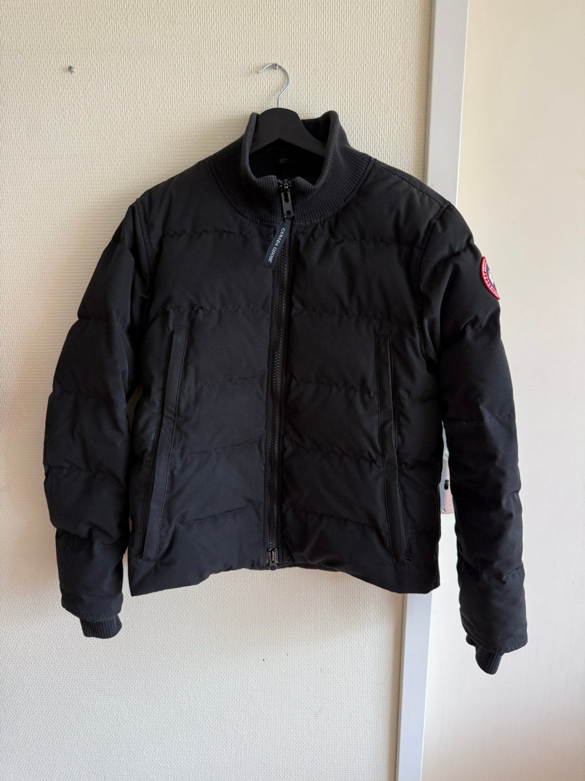 Canada Goose Black Fushion Down Jacket XL, Ophalen of Verzenden, Zo goed als nieuw, Maat 56/58 (XL), Zwart