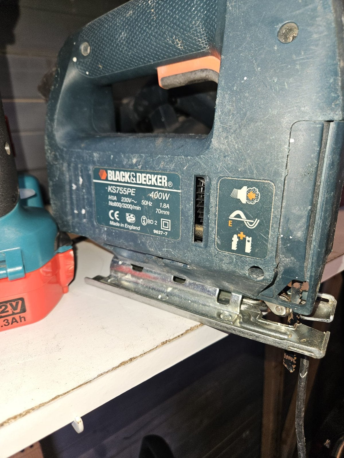 Decoupeerzaag - black & Decker, Ophalen, Gebruikt, Decoupeerzaag, 30 tot 70 mm