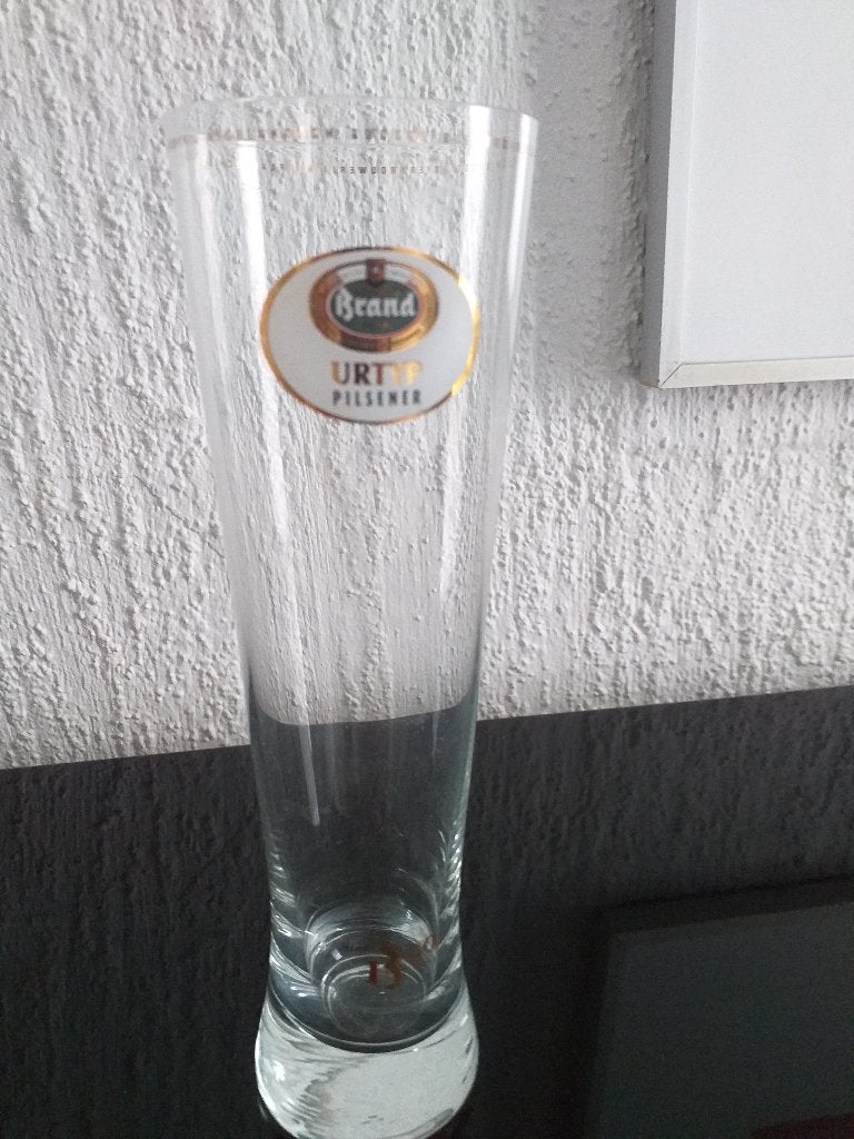 Brand bierglas, Ophalen of Verzenden, Zo goed als nieuw, Bierglas