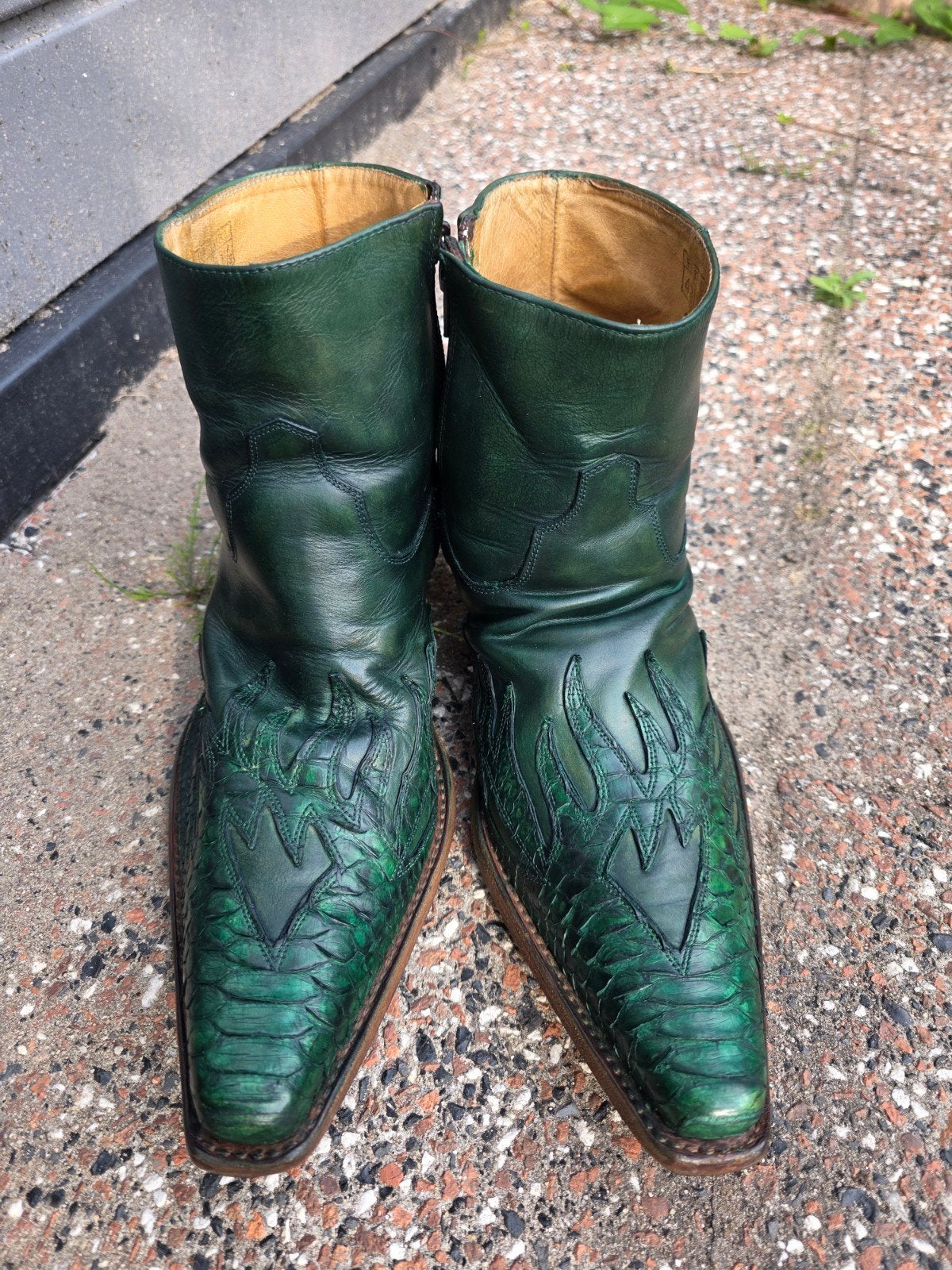 Sendra python boots mt 43. cowboy western laarzen. Groen, Kleding | Heren, Schoenen, Ophalen of Verzenden, Overige kleuren, Boots