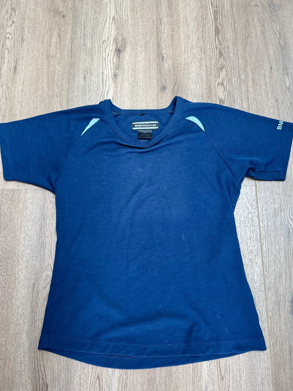 BMW Motorrad T-shirt Maat M, Maat 38/40 (M), Blauw, Ophalen of Verzenden, Korte mouw