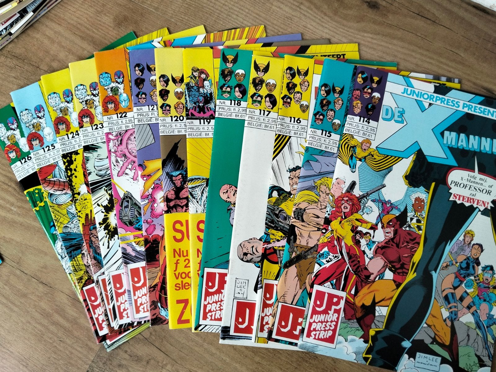 de x mannen, Meerdere comics, Ophalen of Verzenden, Gelezen, Europa