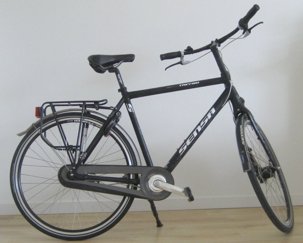 Sensa herenfiets H57cm i.z.g.st, Versnellingen, Zo goed als nieuw, 57 tot 61 cm, Trommelrem