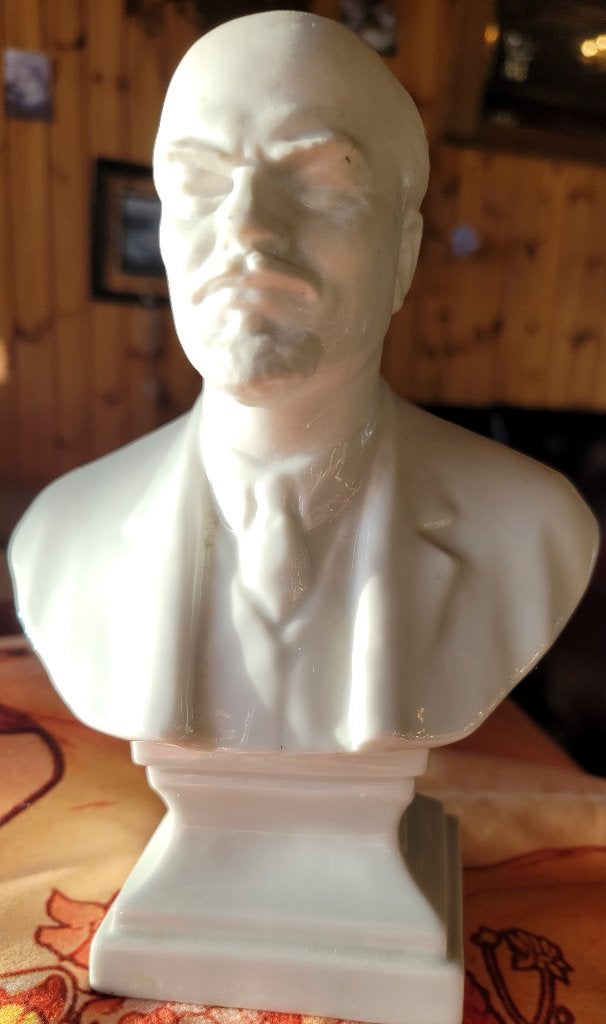Beeld van de Sovjet-Russische leider Vladimir Lenin. , Ophalen of Verzenden