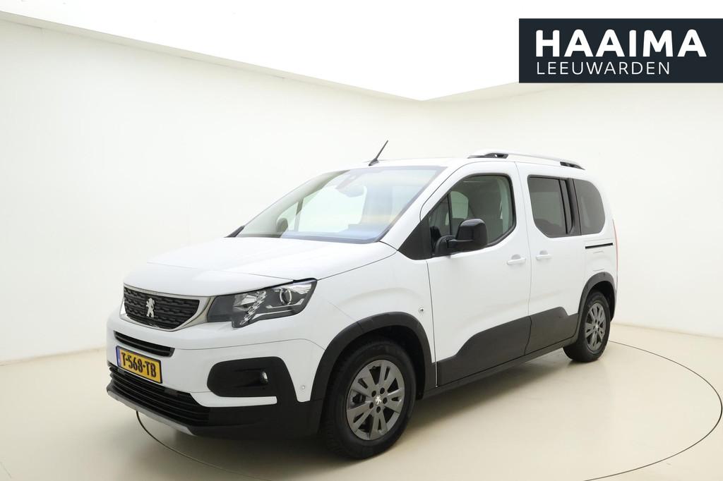Peugeot e-Rifter EV GT 50 kWh SOH 100% | Panoramadak | Clima, Auto's, Peugeot, Gebruikt, 275 km, Wit, Te koop