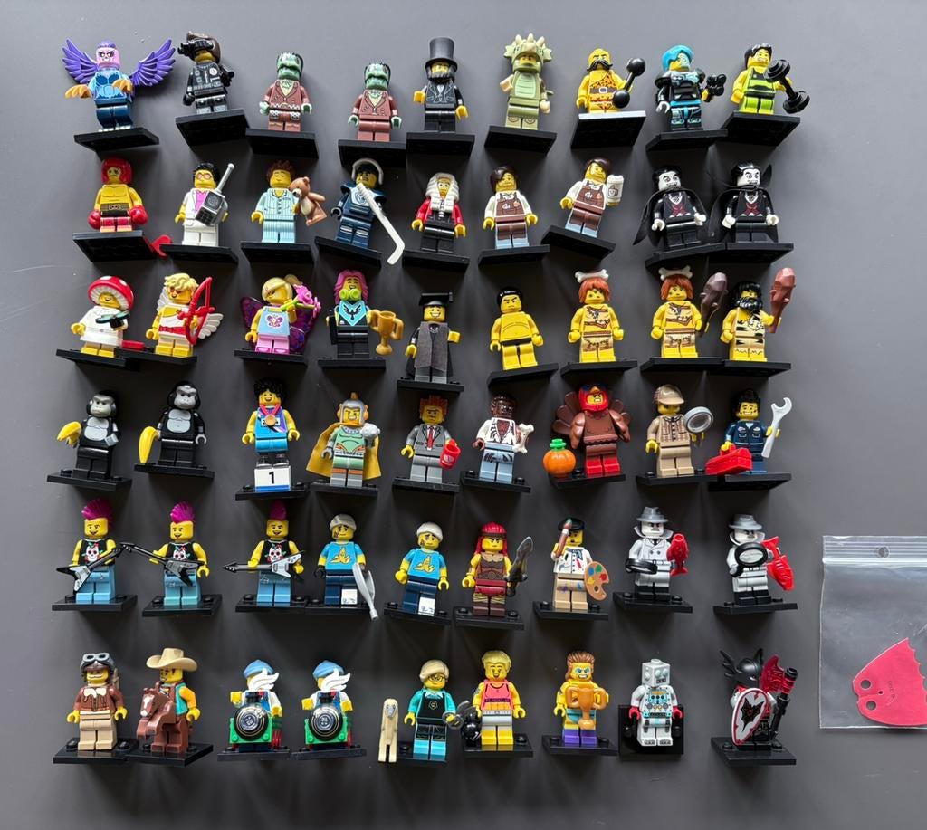 Lego collectable minifigures, partij CMF, Ophalen of Verzenden, Zo goed als nieuw, Losse stenen, Lego