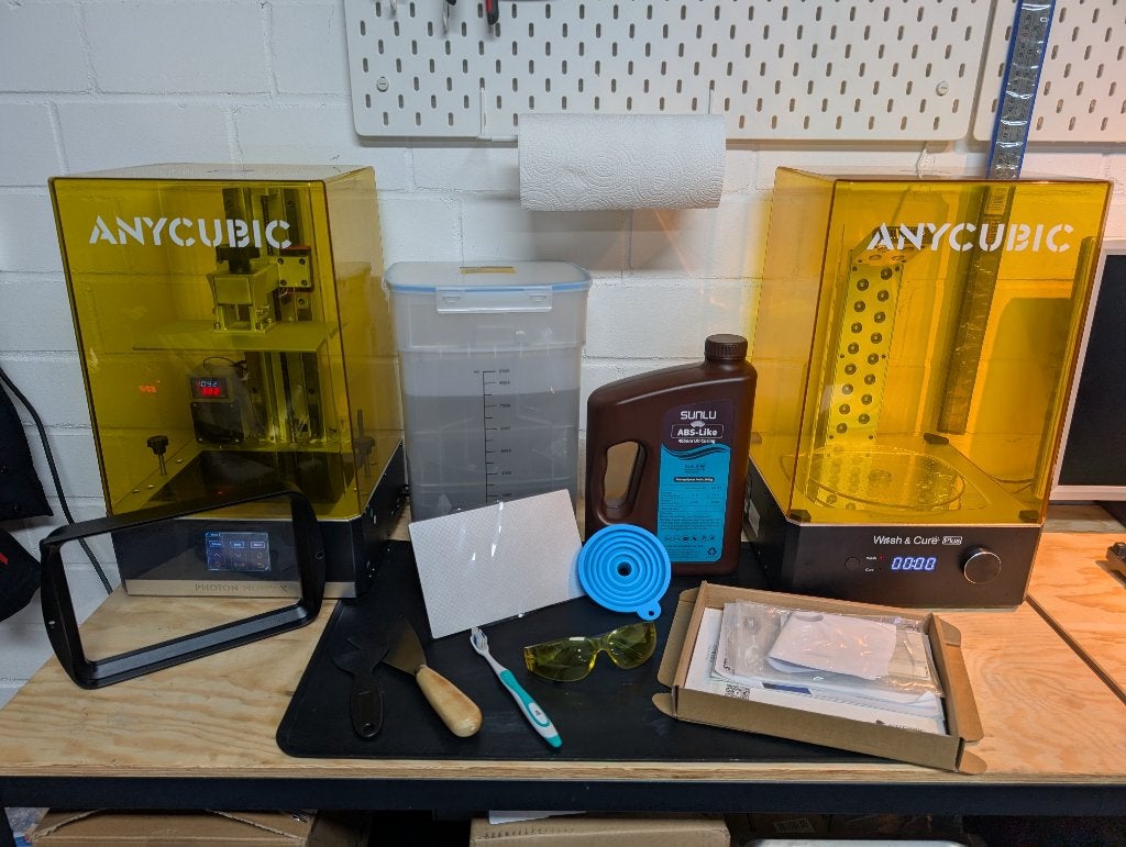 Anycubic Mono X 6K + Wash & Cure Station, Ophalen, Ingebouwde Wi-Fi, Anycubic, Resin/Hars