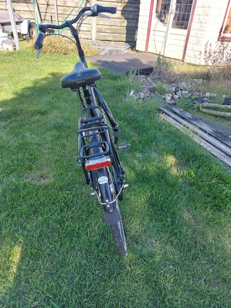 Herenfiets merk Alba kleur zwart en frame maat 54, Ophalen, Gebruikt, 1 kind