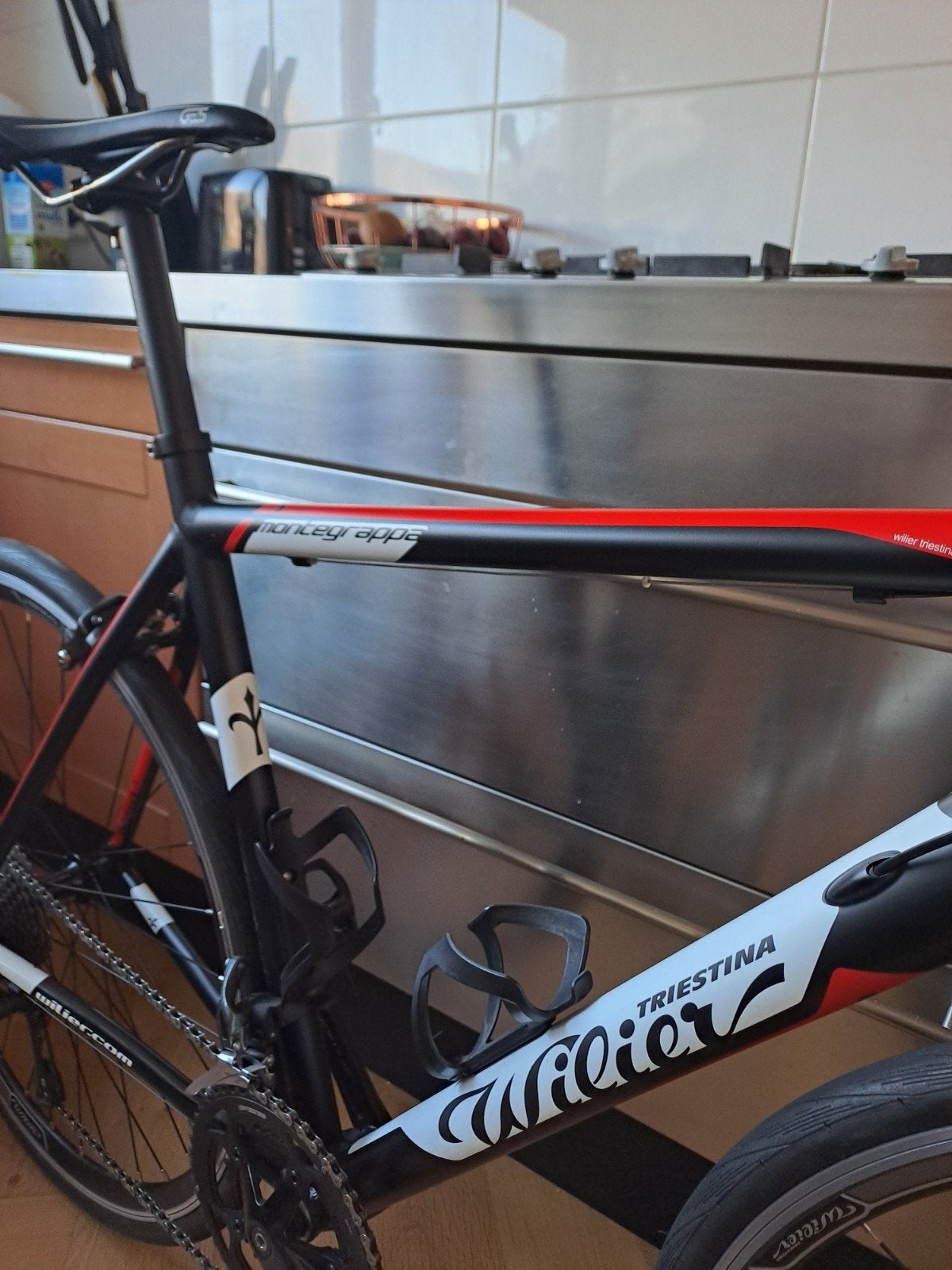 Wilier montegrappa nieuw 500km ! maat L, 28 inch, Velgrem, Aluminium, 49 tot 53 cm