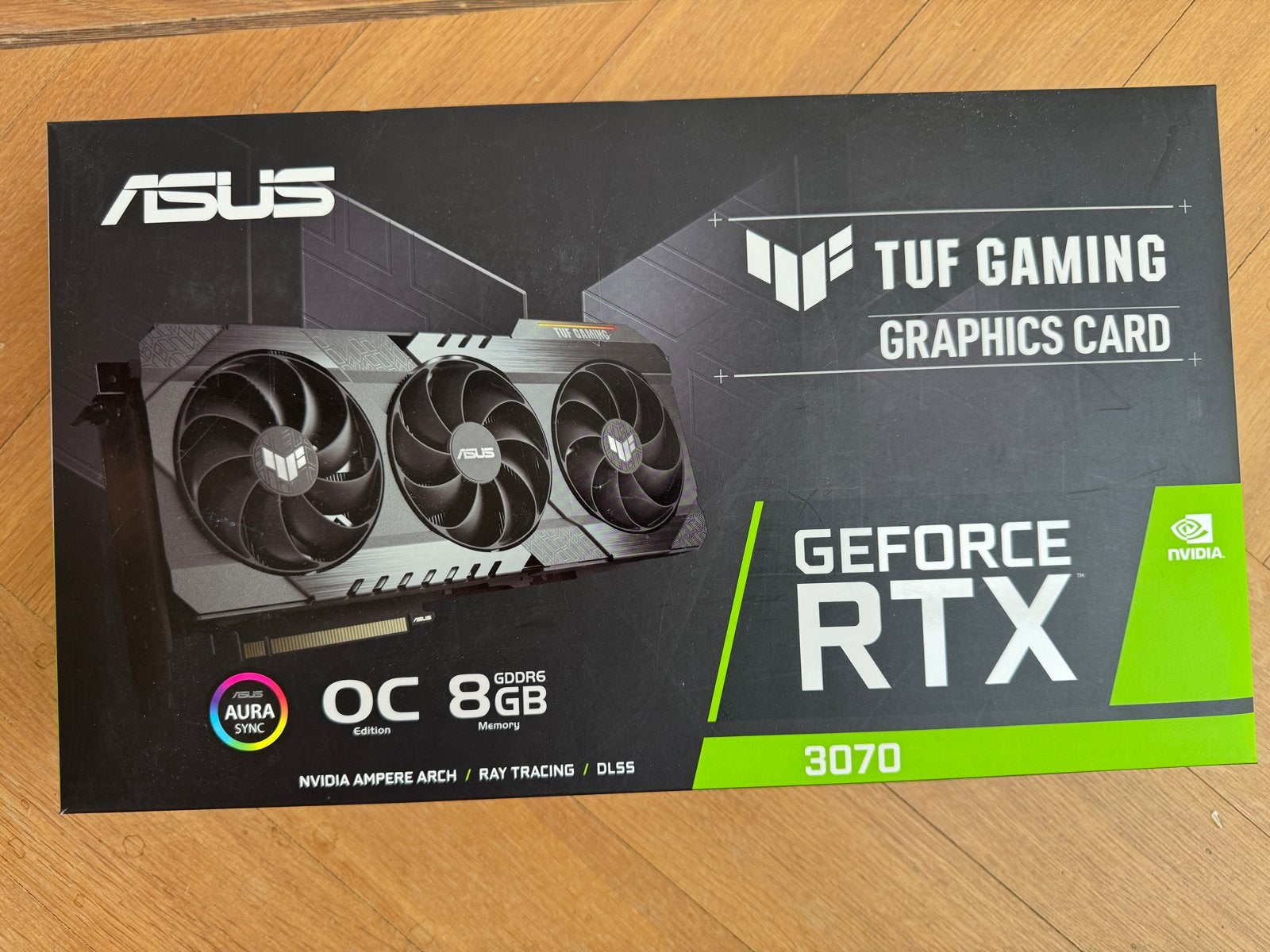 ASUS TUF Gaming GeForce RTX 3070 OC 8GB GDDR6, Ophalen, HDMI, GDDR6, PCI-Express 4