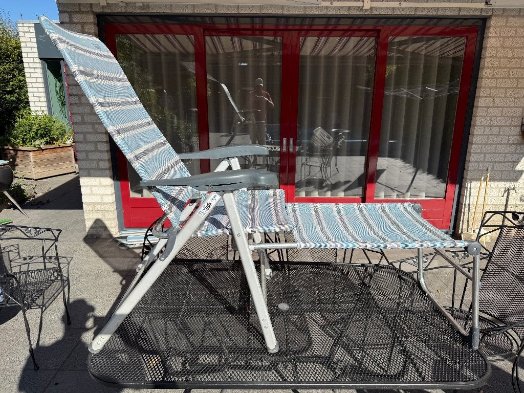 Crespo Ligstoel - Comfortabele en Verstelbare Relaxstoel, Ophalen, Gebruikt