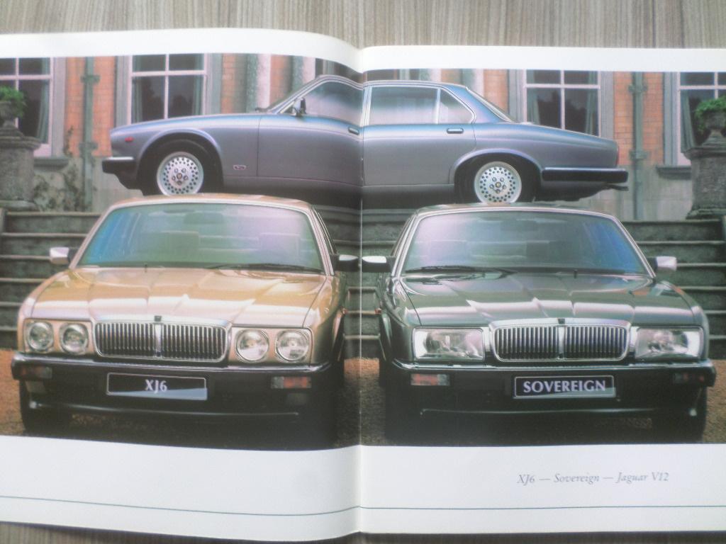 Nieuwe Jaguar XJ40 XJ6 XJ12 Daimler Prestige 1991 Brochure, Ophalen of Verzenden, Nieuw, Overige merken