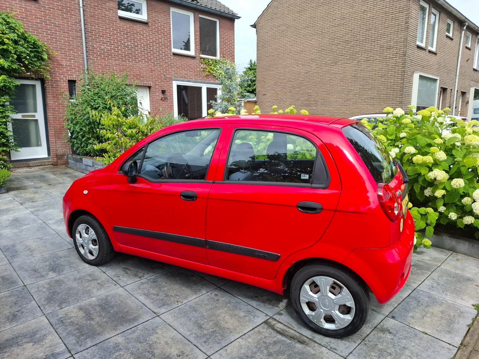 Chevrolet Matiz 0.8 2008 Rood, Auto's, Chevrolet, Voorwielaandrijving, Origineel Nederlands, 19 km/l, Particulier