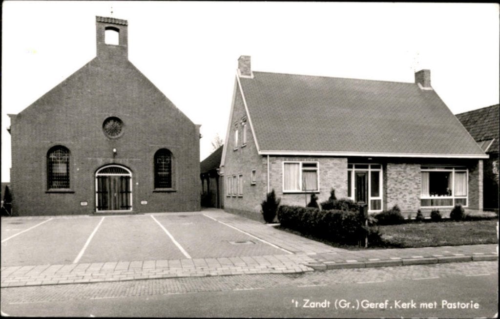 't Zandt KVR08 1200 Geref. Kerk met Pastorie, Verzenden, 1980 tot heden, Ongelopen, Groningen