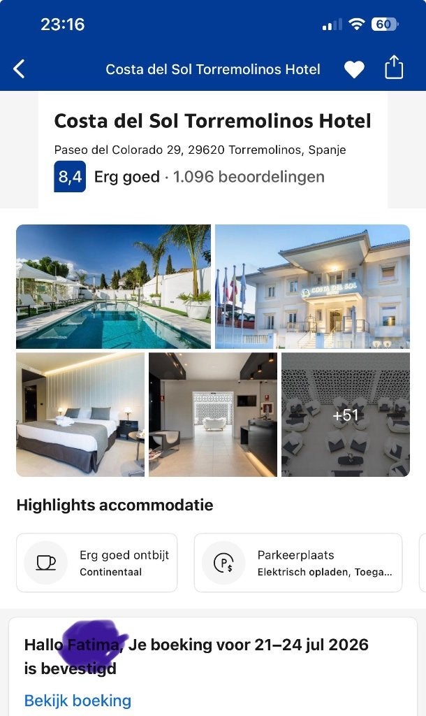 Hotelovernachting, Drie personen of meer, 3 overnachtingen of meer