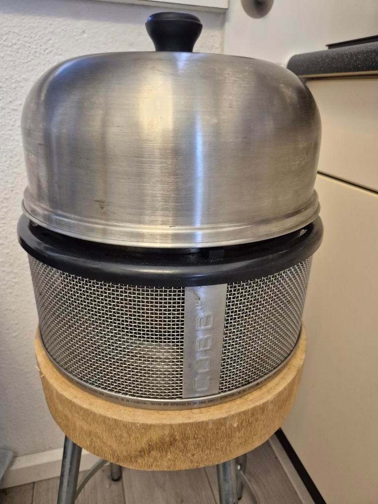 Cobb Premier bbq, Tuin en Terras, Houtskoolbarbecues, Ophalen of Verzenden, Gebruikt