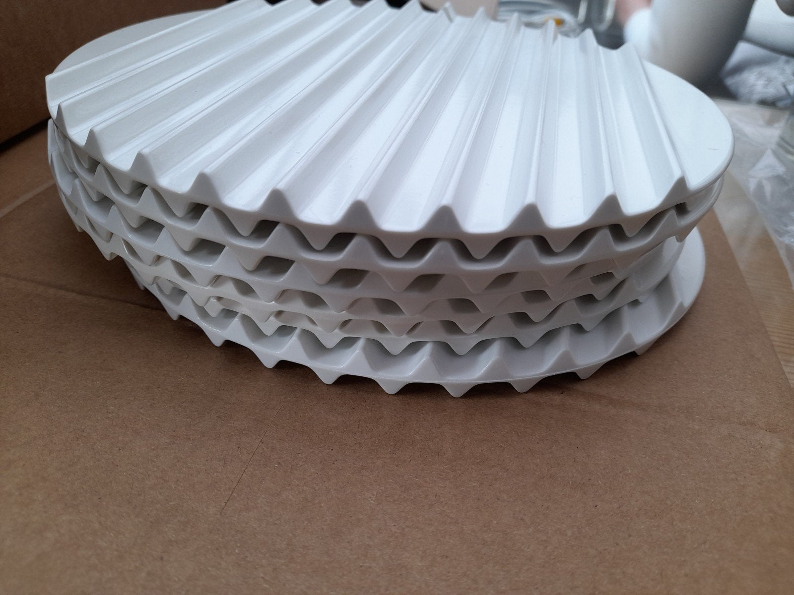 6 melamine pannenonderzetters, Ophalen of Verzenden, Zo goed als nieuw
