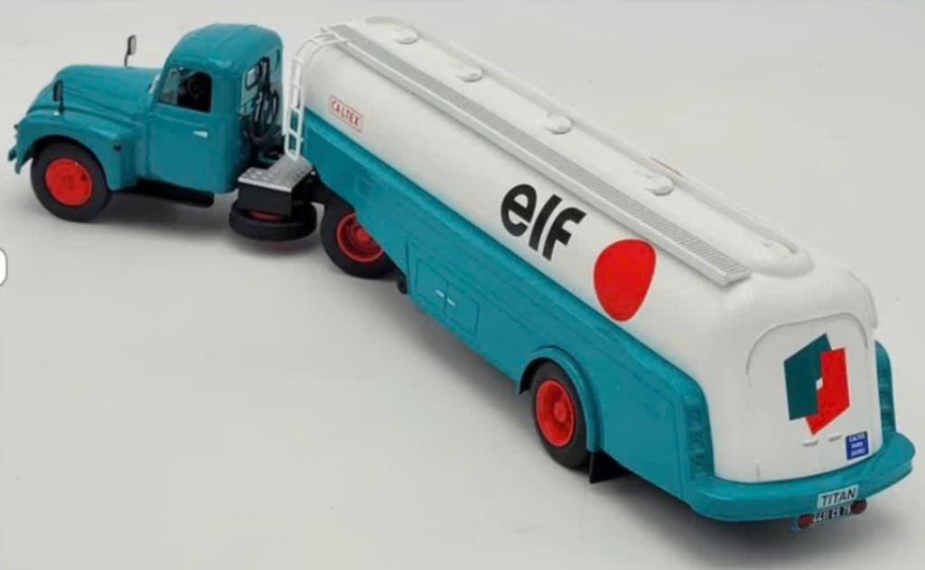 Citroen 55U C2 Tankwagen ELF '53 1/43 Utilitaires Citroen 35, Hobby en Vrije tijd, Modelauto's | 1:43, Verzenden, Nieuw, Bus of Vrachtwagen