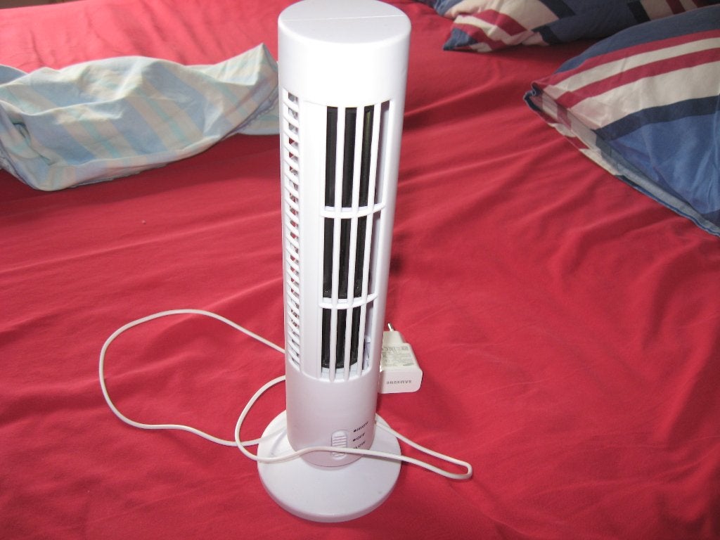 tafel ventilator, Witgoed en Apparatuur, Ventilatoren, Ophalen of Verzenden, Gebruikt, Tafelventilator