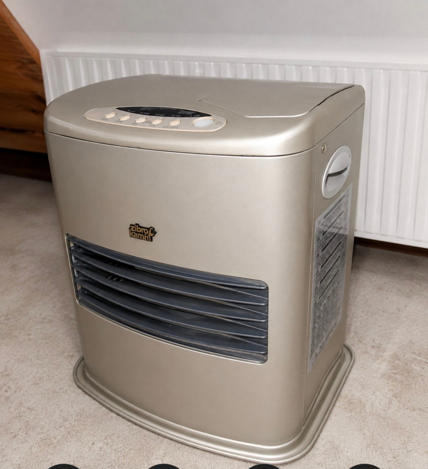 Zibro Kamin Laser SRE156 Petroleumkachel, Doe-het-zelf en Verbouw, Verwarming en Radiatoren, 30 tot 80 cm, Gebruikt, Kachel, Minder dan 60 cm