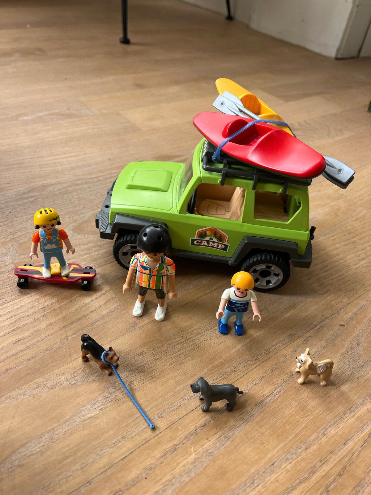 Playmobil Camper, Jeep, Boot en veel extra's, Ophalen of Verzenden, Zo goed als nieuw, Jongen of Meisje