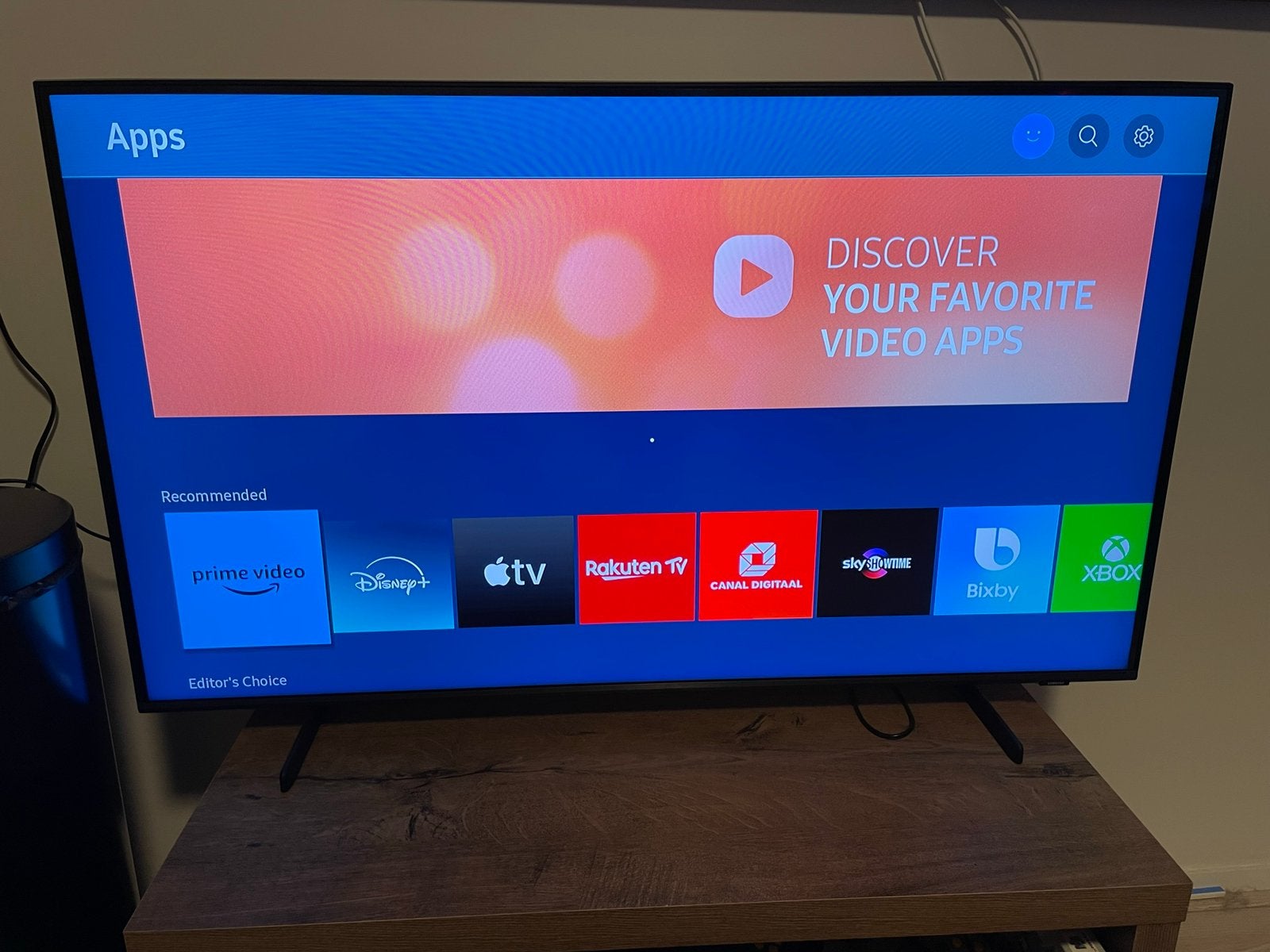 43" Samsung Smart TV, 50 Hz, Ophalen of Verzenden, Zo goed als nieuw, Samsung