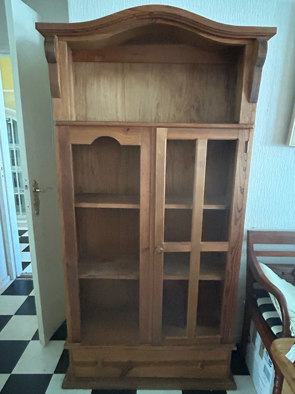 Open vitrinekast / boekenkast 90x187 cm Den Haag, Ophalen, Met plank(en), Gebruikt, 50 tot 100 cm