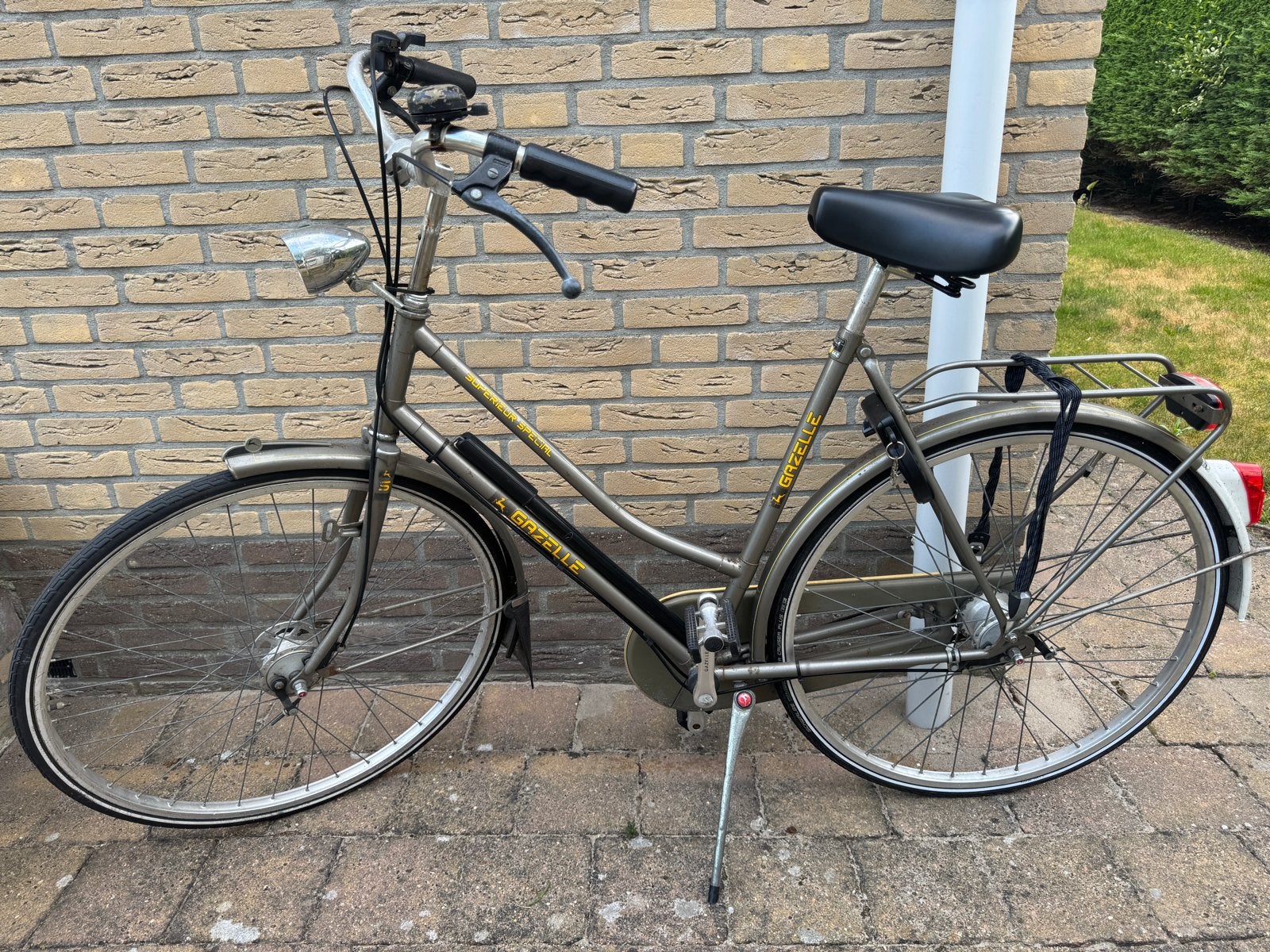 Gebruikte Gazelle fiets, framemaat 57, in prima conditie, Fietsen en Brommers, Fietsen | Dames | Damesfietsen, Ophalen, Gebruikt