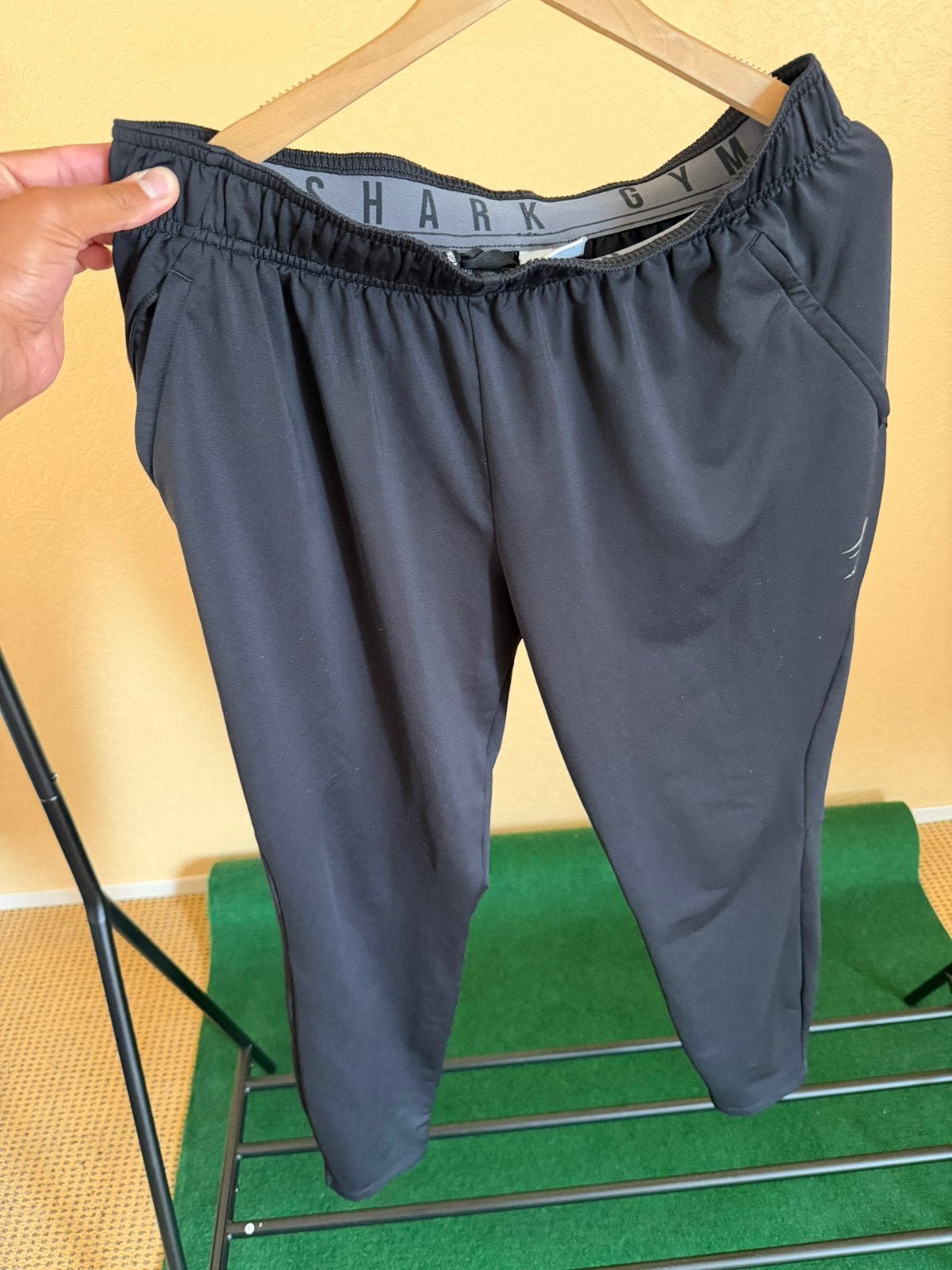 Gymshark trainingsbroek, Verzenden, Gedragen, Maat 56/58 (XL), Zwart