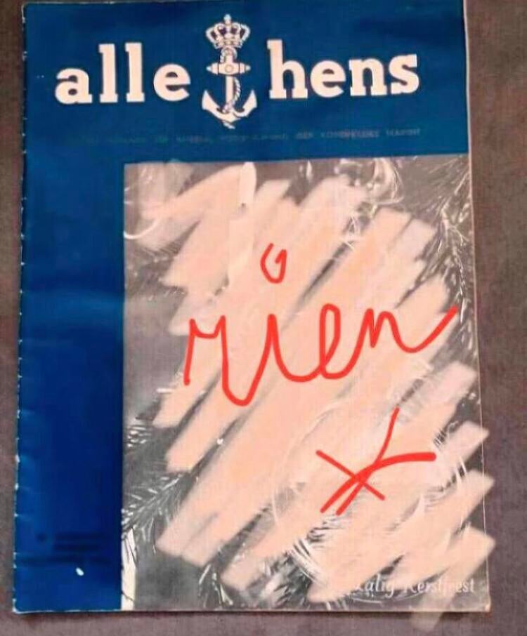 GEZOCHT Alle Hens blad tijdschrift Koninklijke Marine, Ophalen of Verzenden, Zo goed als nieuw