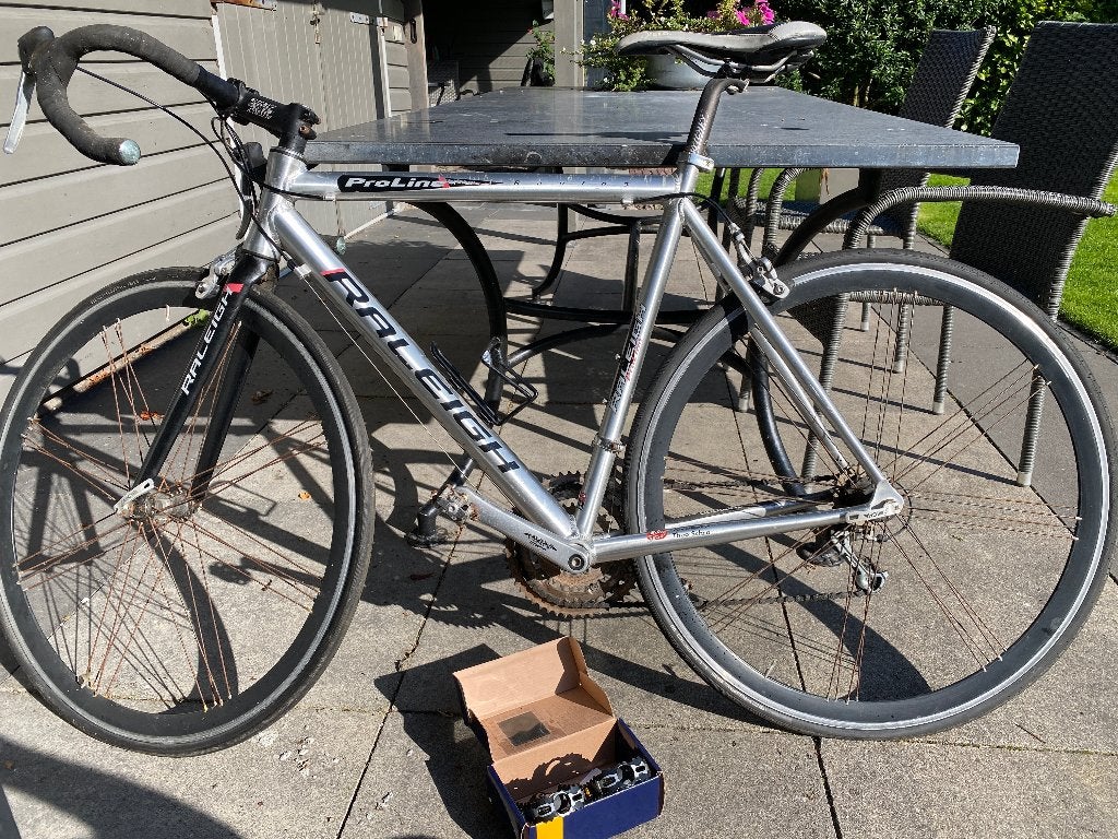 Vintage proline racing raleigh, Overige merken, 28 inch, Gebruikt, Aluminium