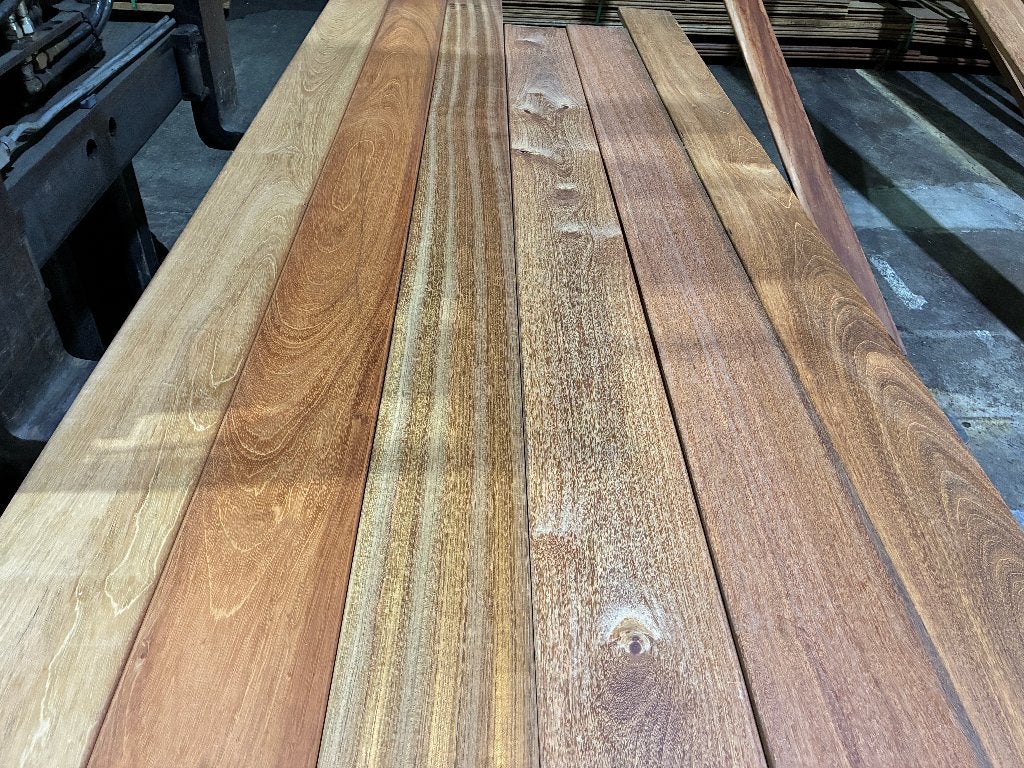 Hardhouten Vlonderplanken Cumaru 27x180mm € 5,01 per m1, Ophalen, Planken, Nieuw, Hardhout