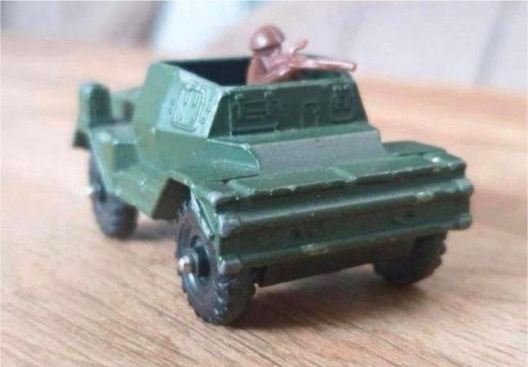 Corgi Daimler Scout Car nr. 84A, Hobby en Vrije tijd, Modelauto's | Overige schalen, Ophalen of Verzenden, Gebruikt, Overige typen