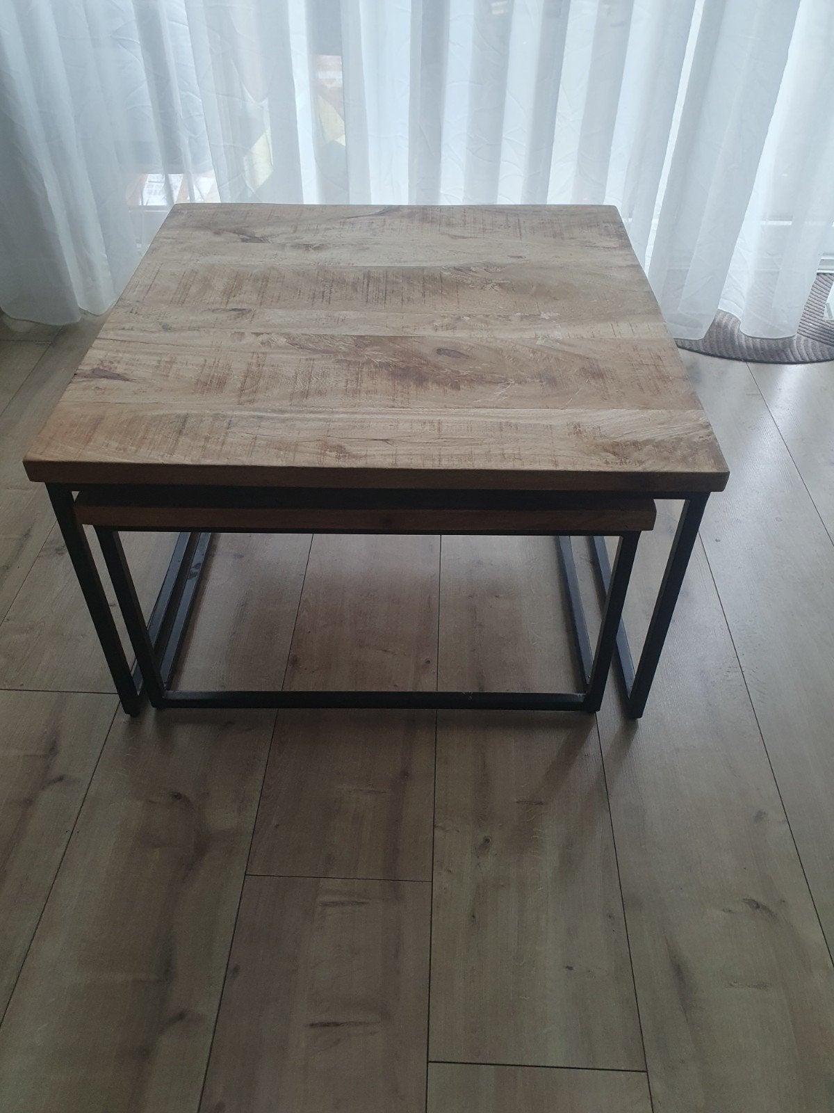 Salontafel  met tafeltjes onder moet weg, Ophalen of Verzenden