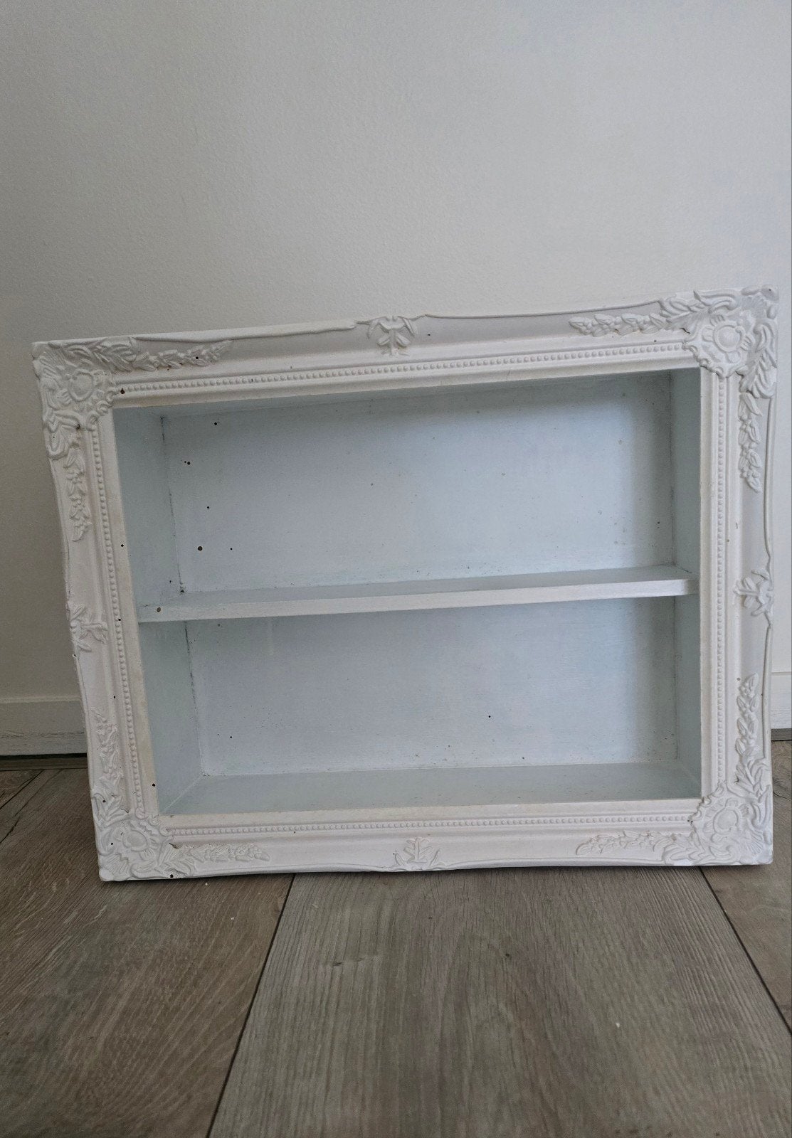 Brocante wandkastje rechthoekig met plank, Ophalen, 25 tot 50 cm, 50 tot 100 cm, Minder dan 100 cm