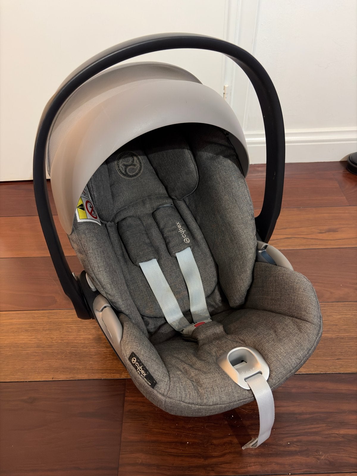 Cybex Cloud Z i-Size Plus autostoel met Isofix base, Zo goed als nieuw, Isofix, 0 t/m 13 kg, Slaapstand