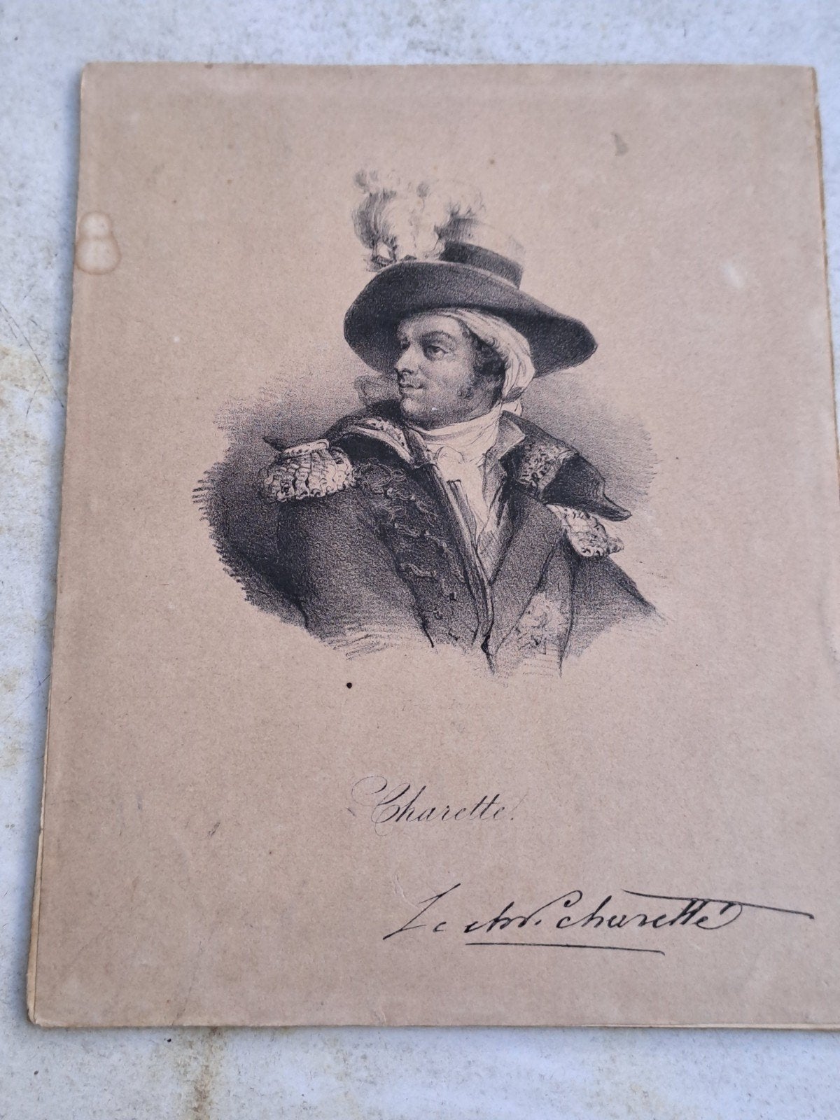FRANÇOIS ATHANASE DE CHARETTE 1763- 1796 OORLOG INDE VENDÉE, Verzenden