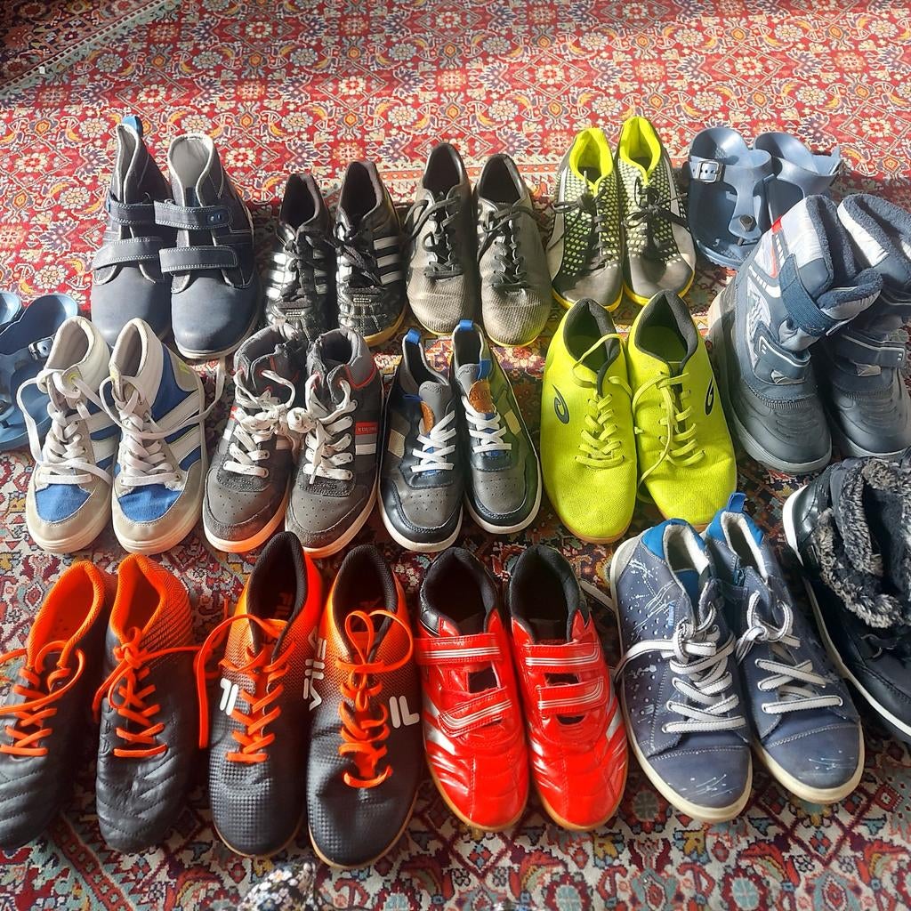 Partij schoenen mag ook per paar kopen, Ophalen, Schoentjes