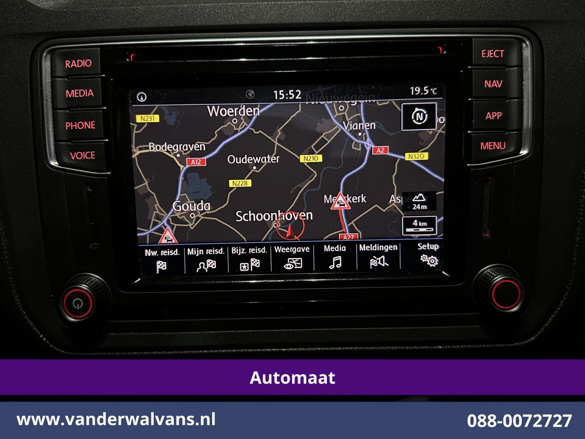 Volkswagen Caddy 2.0 TDI 102pk Automaat L1H1 Euro6 Airco | N, Auto's, Stof, Gebruikt, 4 cilinders, Volkswagen