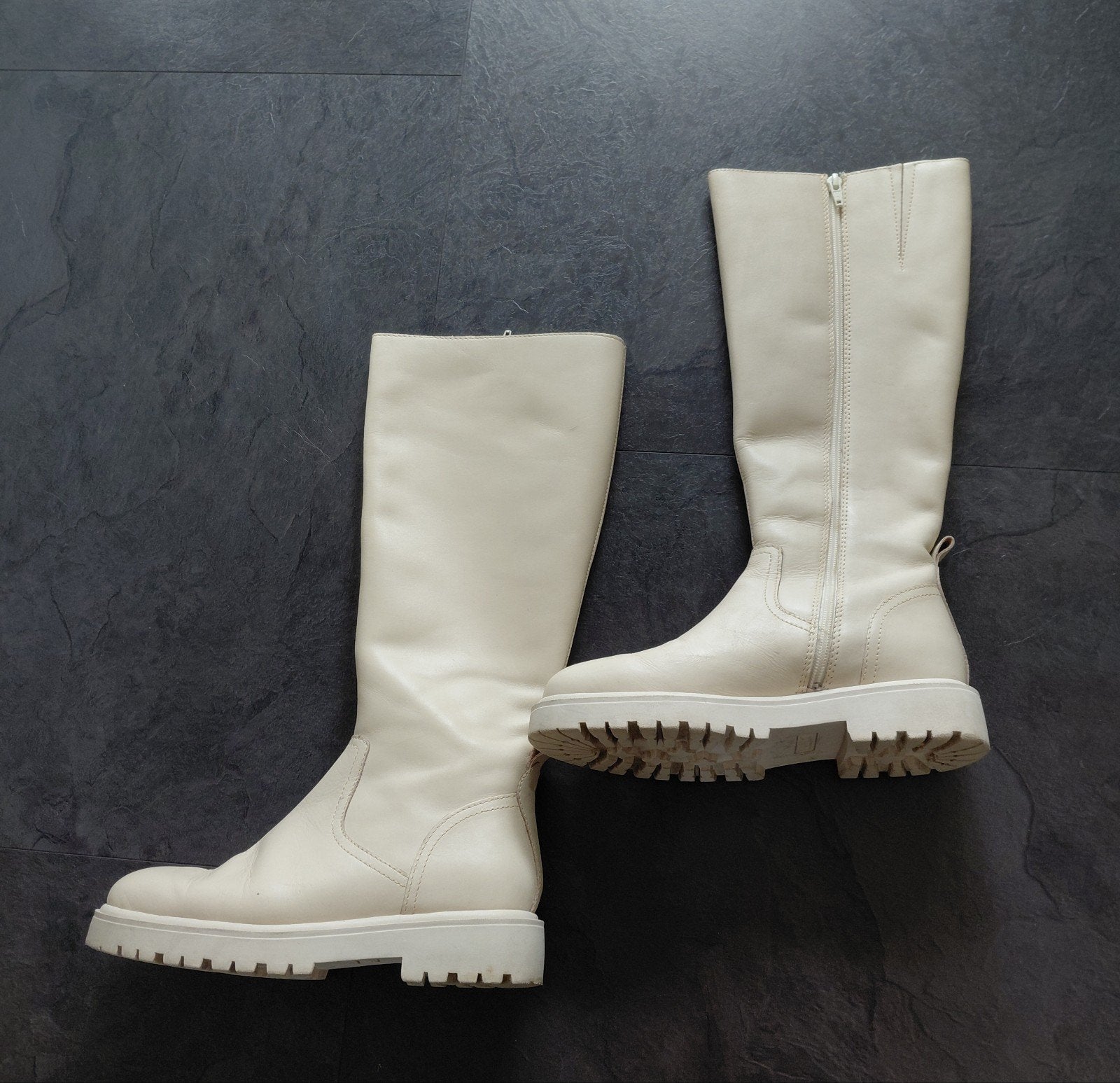 Laars, maat 39, beige, Hoge laarzen, Beige, Ophalen of Verzenden, Zo goed als nieuw