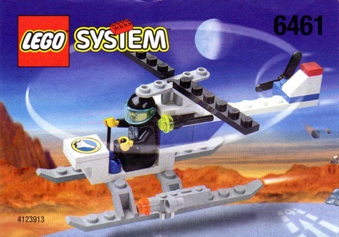 Lego 6461 - Surveillance helikopter - Compleet, Compleet, City, Lego, Ophalen of Verzenden