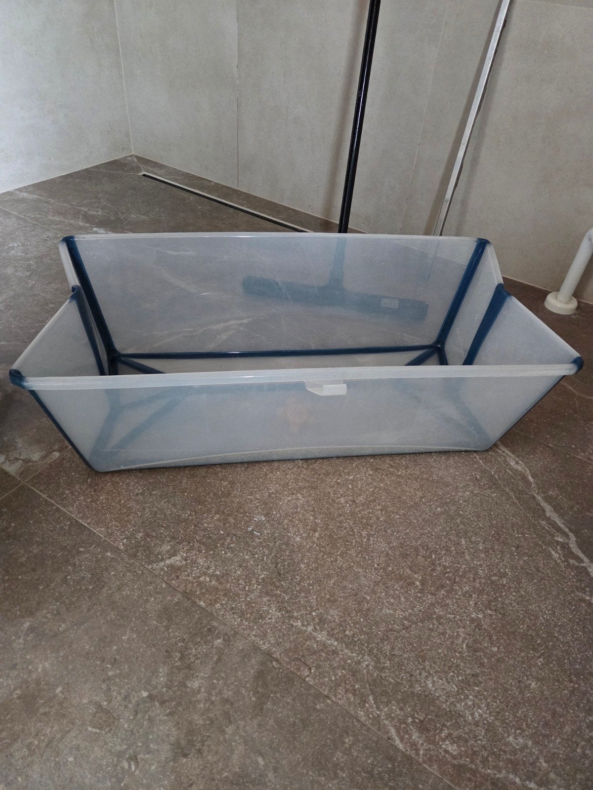 babybadje stokke, Ophalen, Doos, 100 cm of meer, Opvouwbaar