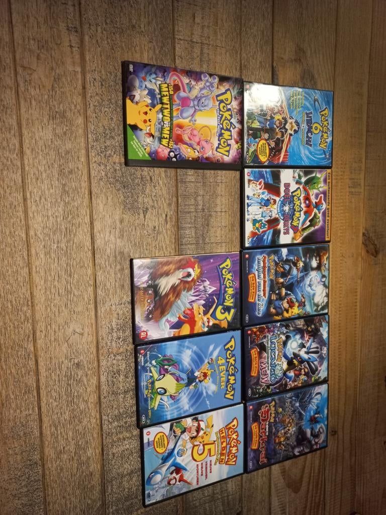 Pokemon  dvds, Cd's en Dvd's, VHS | Kinderen en Jeugd, Alle leeftijden, Ophalen of Verzenden, Zo goed als nieuw