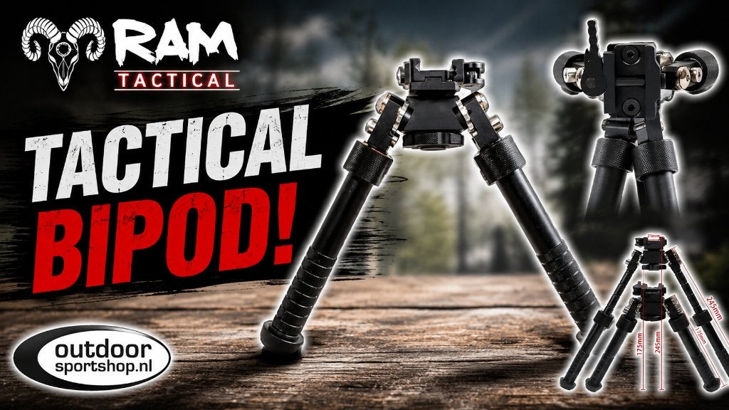 RAM Bipod Atlas Style, Nieuw, RAM, Outdoorsportshop, Info@outdoorsportshop.nl
