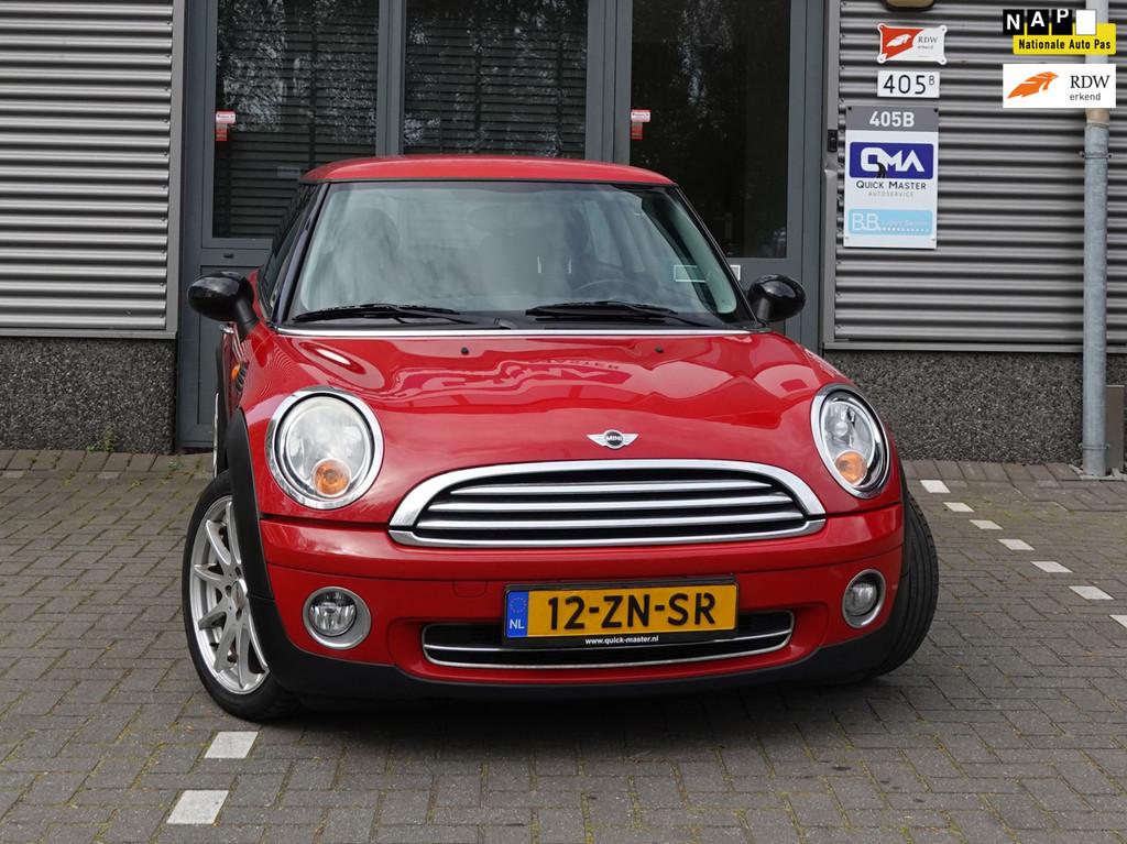 Mini Mini 1.4 One Pepper - NAP - Airco - Nieuwe APK, Auto's, Mini, Bedrijf, Te koop, One, ABS, Airbags, Airconditioning, Boordcomputer