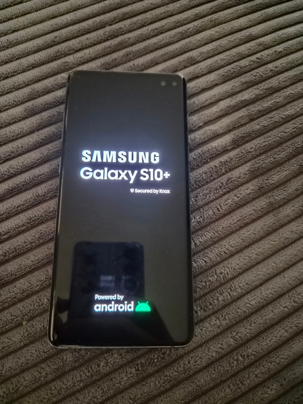 Samsung Galaxy S10+ met barsten, Gebruikt, Zwart, Touchscreen, Ophalen of Verzenden