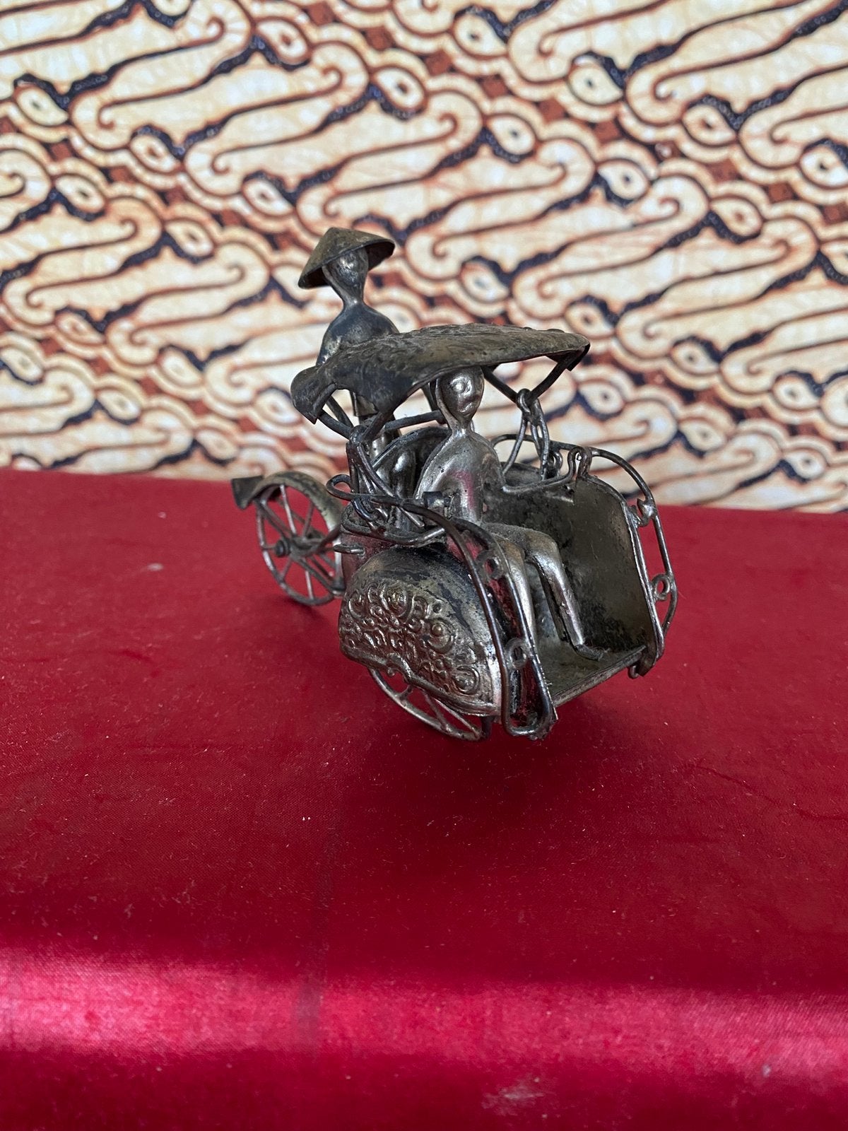 5 VINTAGE BALINESE METALEN FIGUURTJES., Ophalen of Verzenden