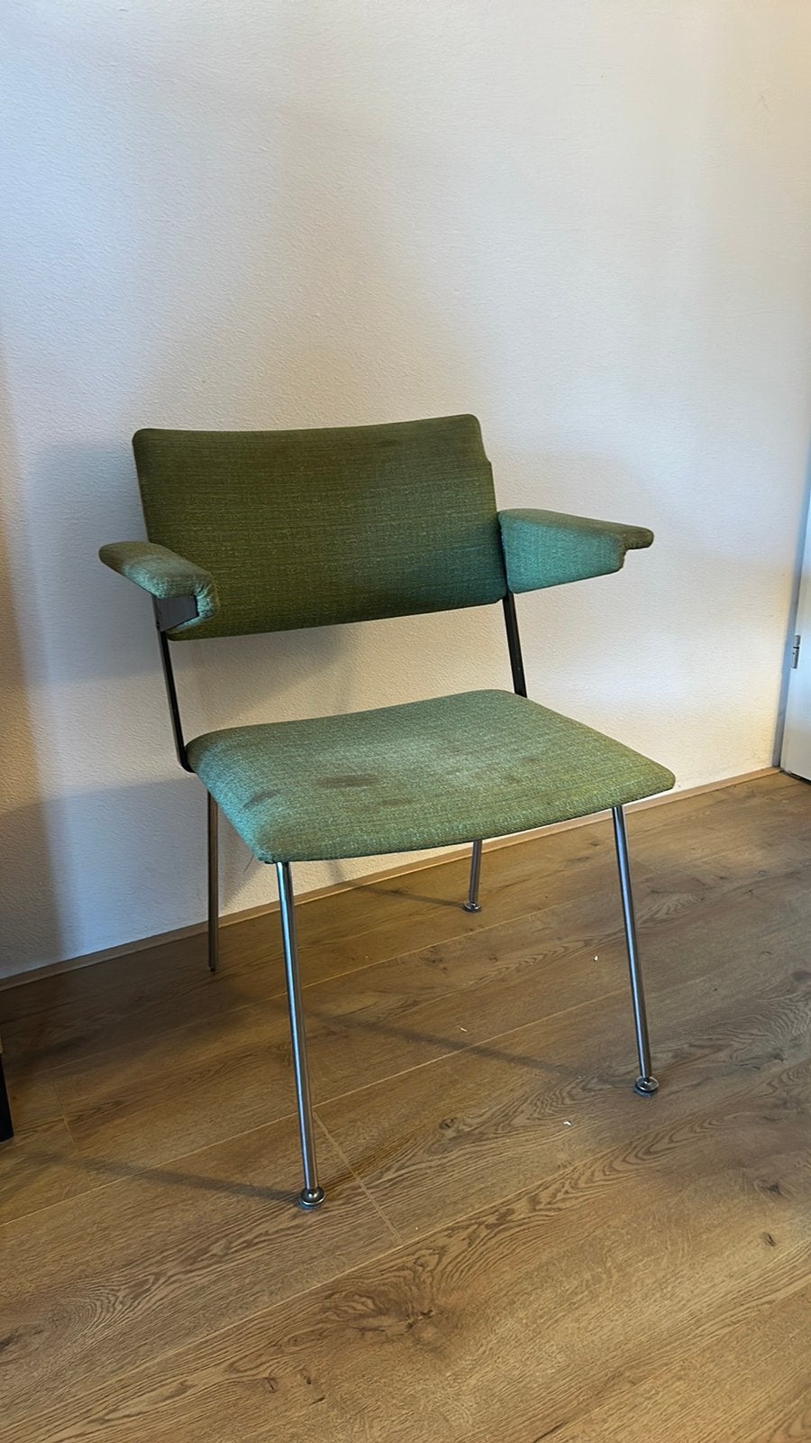 Gispen 1268 eettafel stoel opknapper, Ophalen, Gebruikt, Overige kleuren, Eén