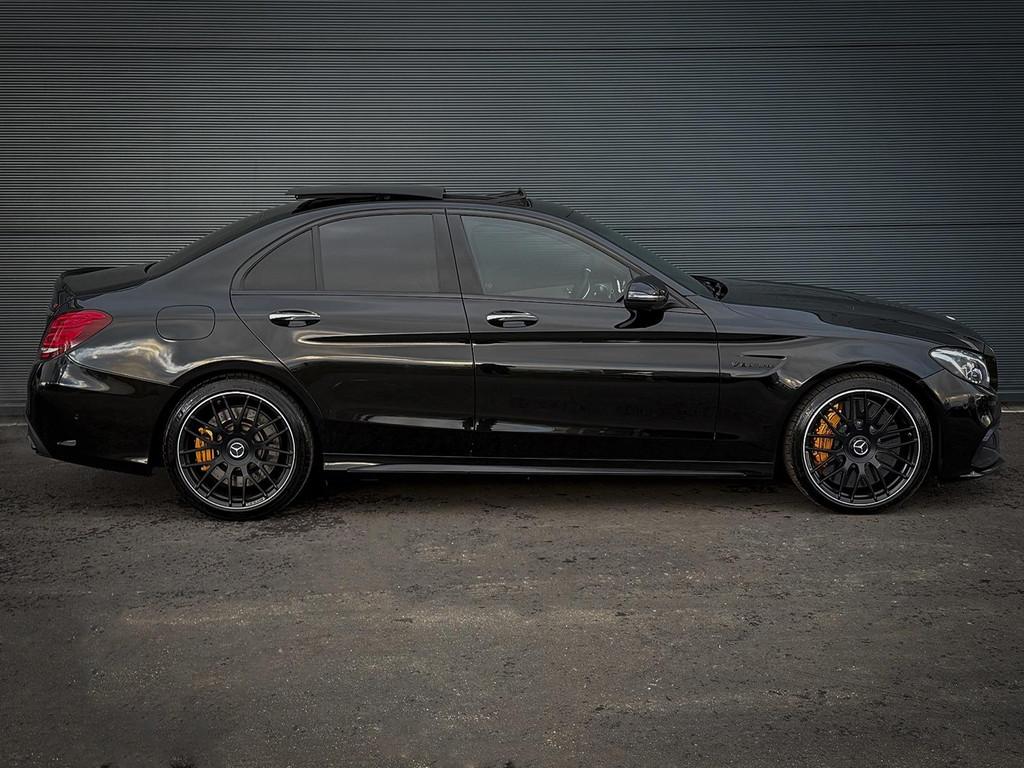 Mercedes-Benz C63 S AMG: Pano, Kuip, keramisch, HUD Dealer o, Automaat, Achterwielaandrijving, Gebruikt, 510 pk